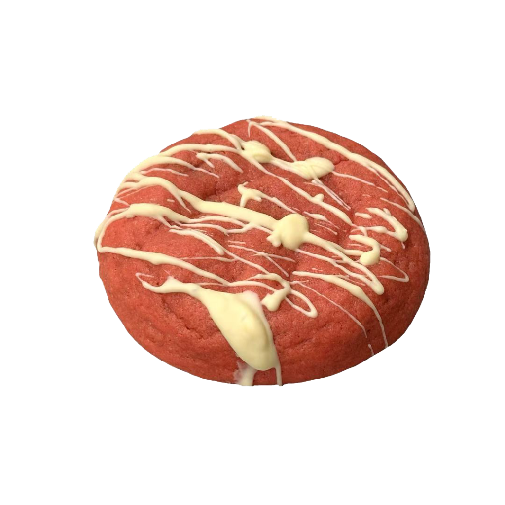 Strawberry White Chocolate Cream Cheese Cookies