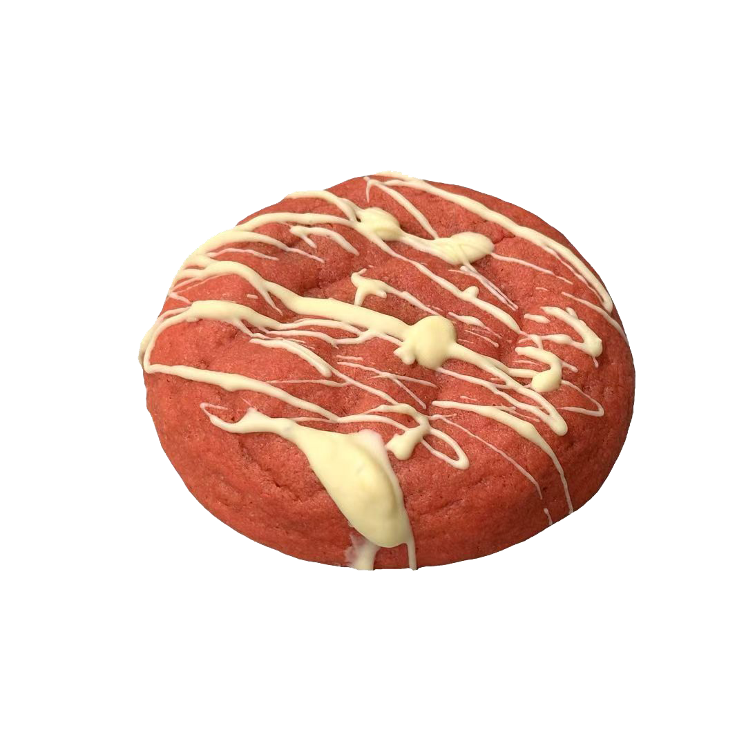Strawberry White Chocolate Cream Cheese Cookies