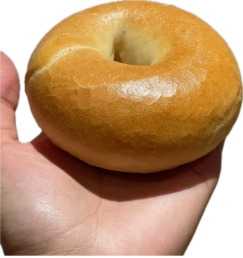 DIY White Bagel