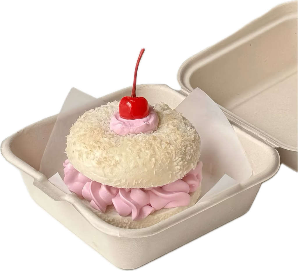 DIY coconut Bagel
