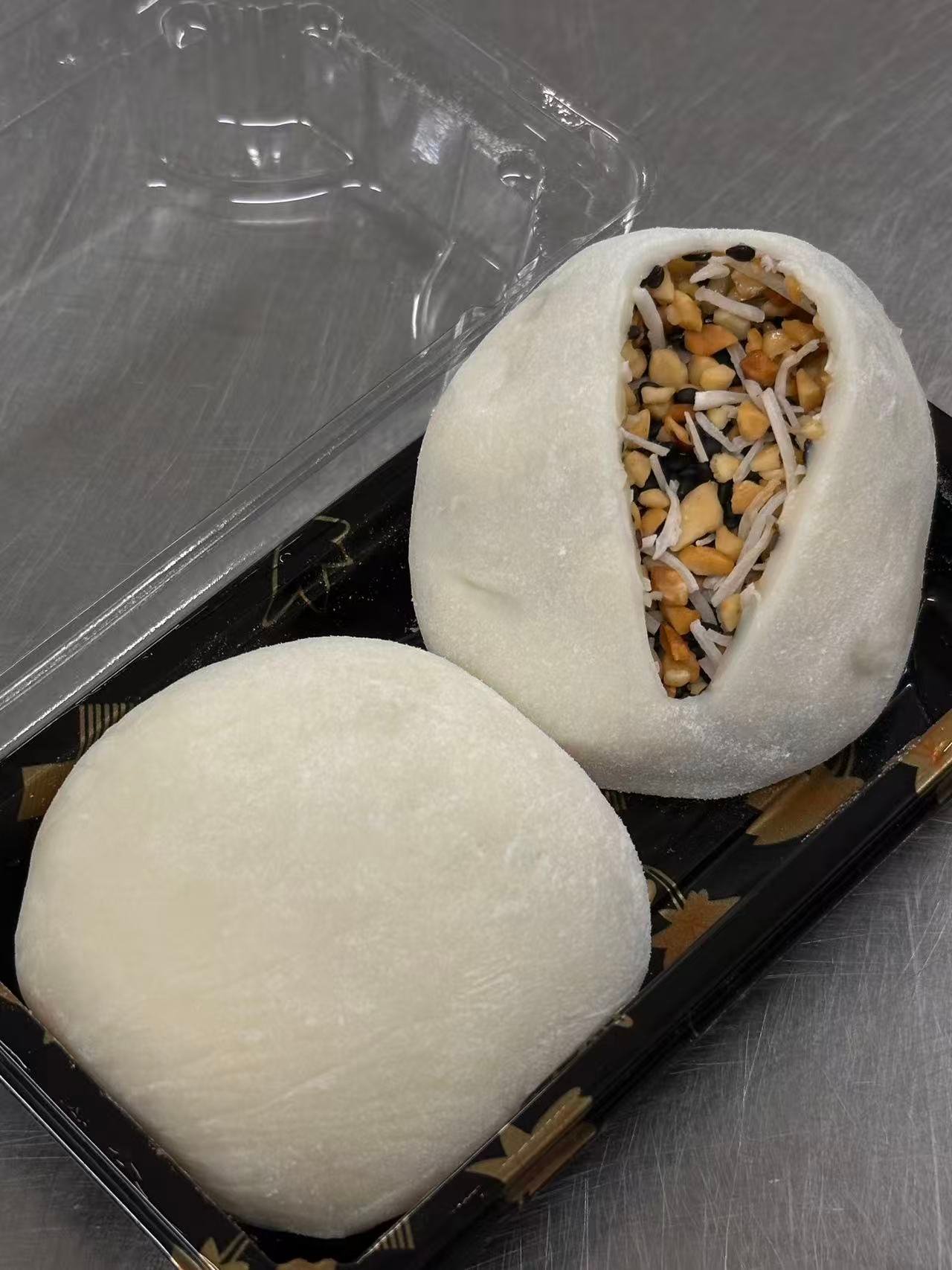 Peanut & Red Bean Mochi Duo